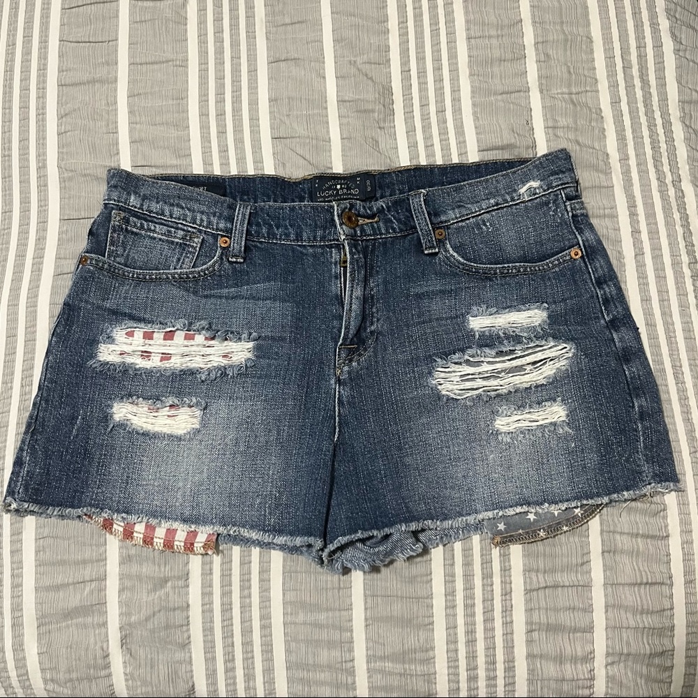 Lucky Brand Distressed Shorts